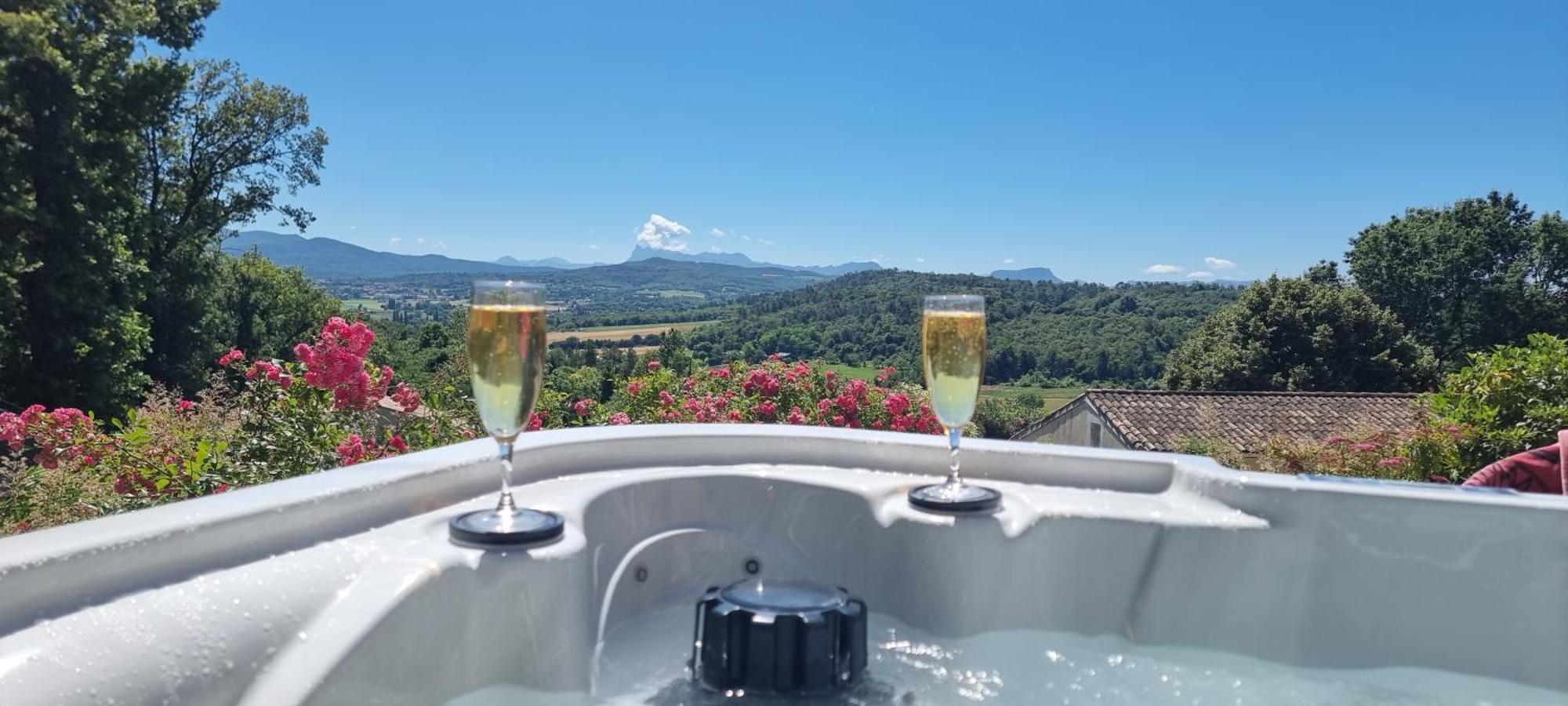 Le Silence Des Bois Sejour Romantique Et Bien-Etre Vila Étoile-sur-Rhône Exterior foto